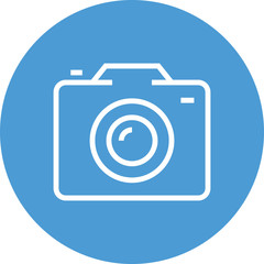 Camera SLR Pictures Outline Icon