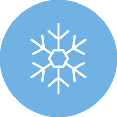 Snowflake Winter Cold Outline Icon