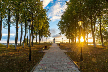 the town of Sebezh. Pskov region. Russia