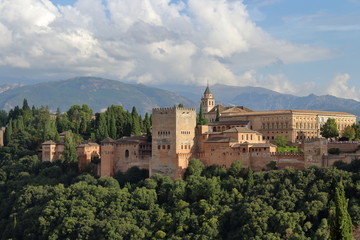 Alhambra Palace in Spain