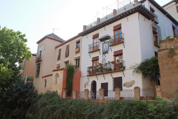 Buildings in Granada, Spain