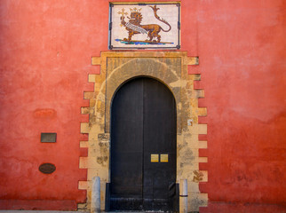 Naklejka premium Real Alcazar fortress in Sevilla
