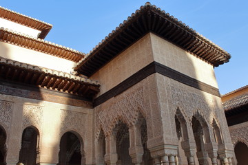 Alhambra Palace in Granada, Spain