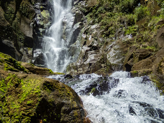 Trafalgar Falls Views around the caribbean island of Dominica West indies