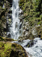 Trafalgar Falls Views around the caribbean island of Dominica West indies