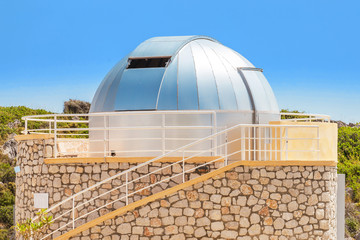 Astronomical Observatory dome closeup