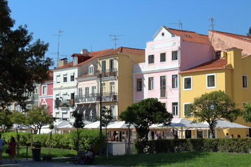 Buildings in Belem, Lisbon, Portugal