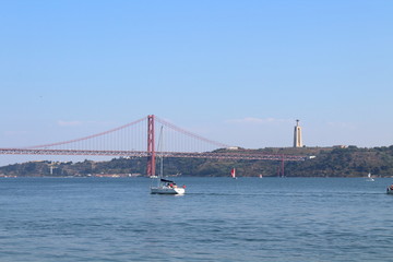 Tagus River in Lisbon, Portugal
