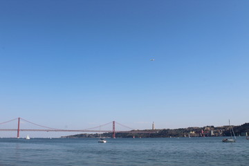 Tagus River in Lisbon, Portugal
