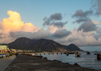  Views around the caribbean island of Dominica West indies