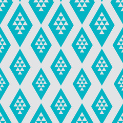 Seamless abstract background with rhombuses. Linear infinity geometric pattern. Seamless geometric pattern. Vector illustration.