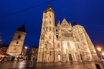 Fototapeta na wymiar St. Elisabeth Cathedral in Kosice