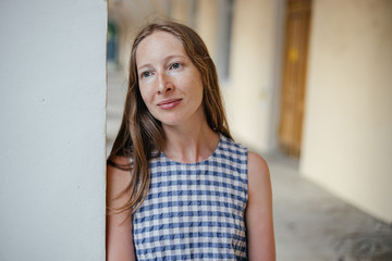 portrait of young woman