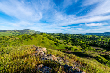 Obraz premium Views from around Mount Diablo State Park