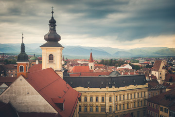 Obraz premium Holy Trinity Church in Sibiu