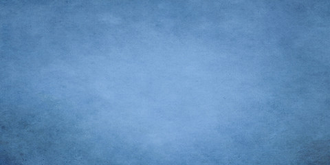 Blue wide grunge effect texture.