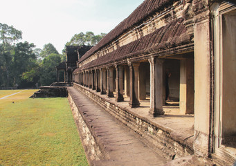 Fototapeta na wymiar Angkor Temples in Siem Reap, Cambodia
