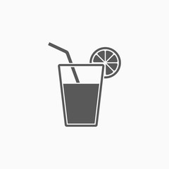 fruit juice icon, juice vector