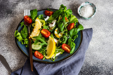 Eat green concept