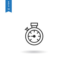 Stopwatch vector icon