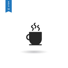 Coffee cup vector icon