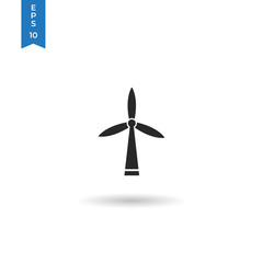 Windmill vector icon