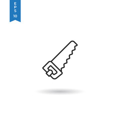 Saw vector icon