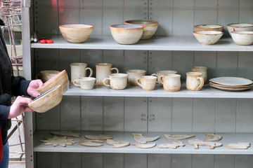 Formation of clay that burns