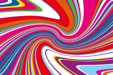 Bright dynamic background with wavy lines