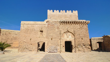 Fototapeta na wymiar Alcazaba de Almería, Andalucía, España