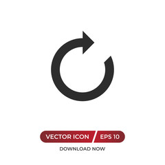 Reload vector icon