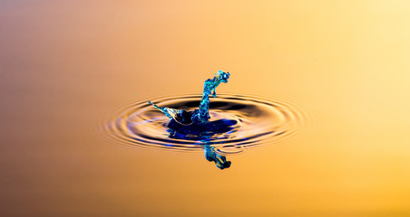 Water splatter and splash