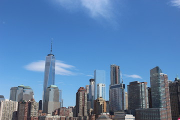 Cityscape of Manhattan, New York