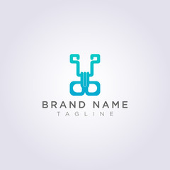 Fototapeta na wymiar Clamp Logo Design for Your Business or Brand