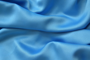 blue fabric texture background.wavy canvas pattern