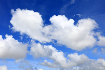 Obraz premium 沖縄上空のさわやかな空