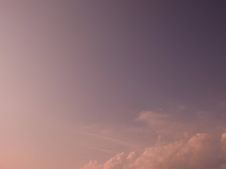 夕日