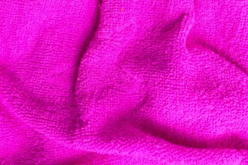 Fototapeta na wymiar pink towel texture and background.