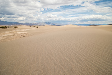 Mesquite Flat Sand Dunes, south california, death valley