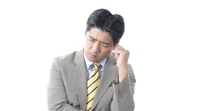 苦悩するビジネスマン