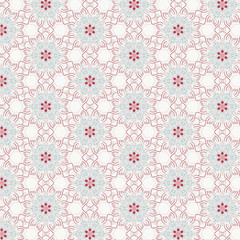 seamless floral pattern with flowers