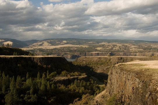 Dry Creek Canyon near Rowena Crest in the Columbia Gorge, Oregon