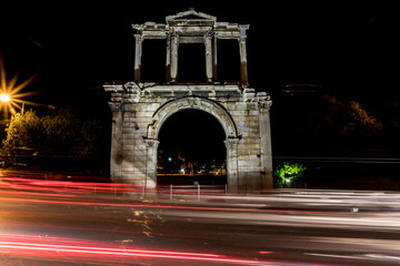 arch  at night