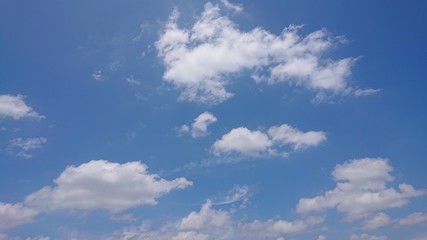 Fototapeta premium blue sky with clouds