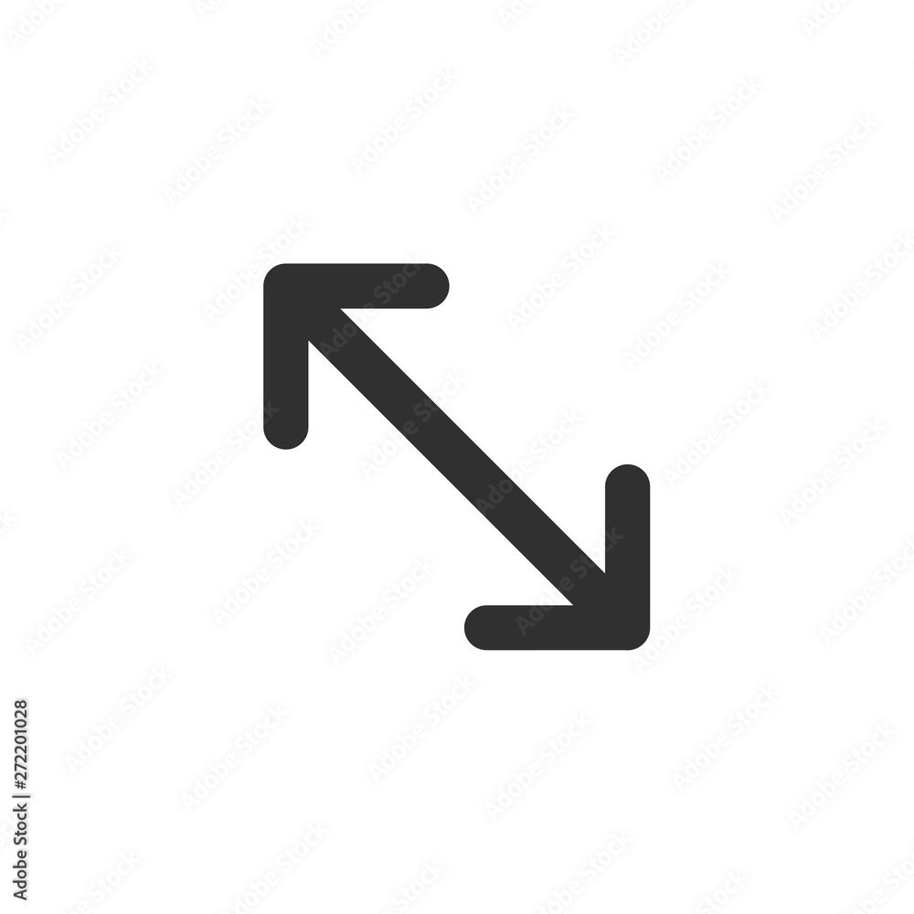 Poster arrow icon. arrow icon vector. in trendy flat style isolated on white background. arrow icon image. 