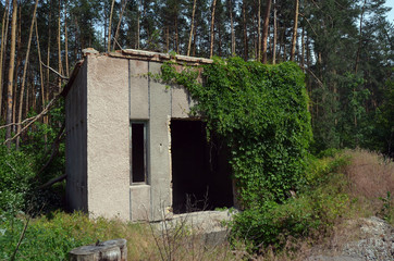 Ghost town in Eastern Europe