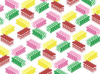 Ribbon Candy Background Seamless Wallpaper