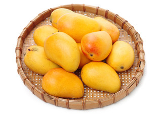 Mango on a white background