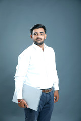 young indian employee 