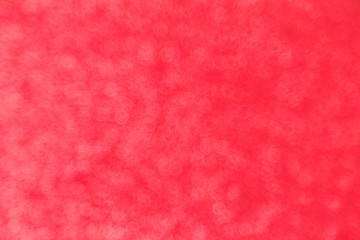 Abstract red bokeh background for christmas, Celebration concept.